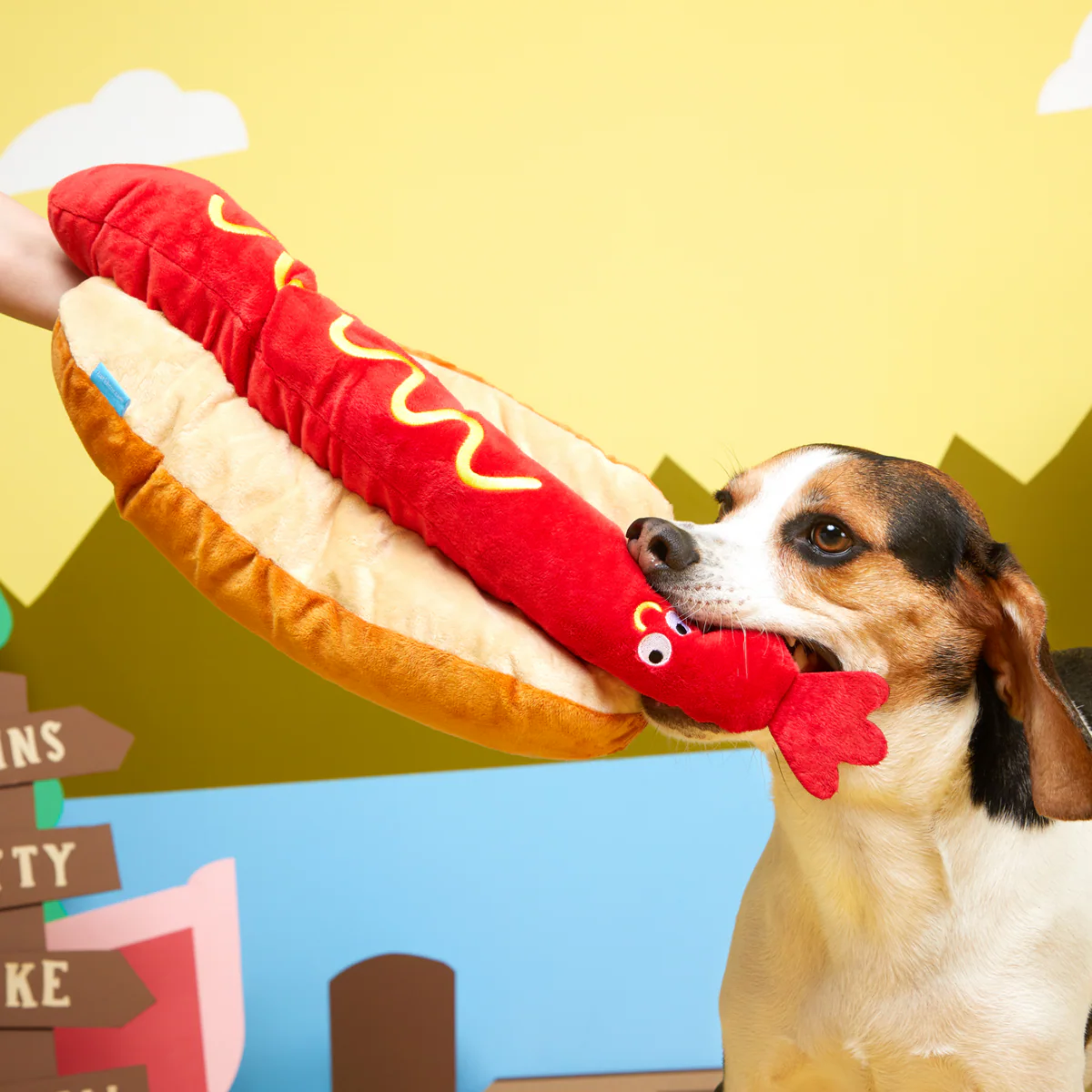 Frank N. Footer Plush XXL Tug Dog Toy - Image 7