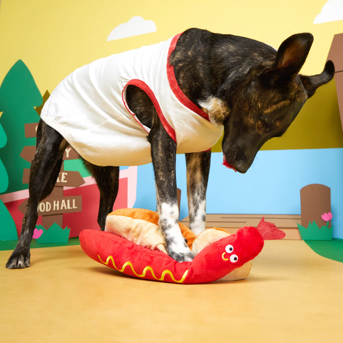 Frank N. Footer Plush XXL Tug Dog Toy - Image 9