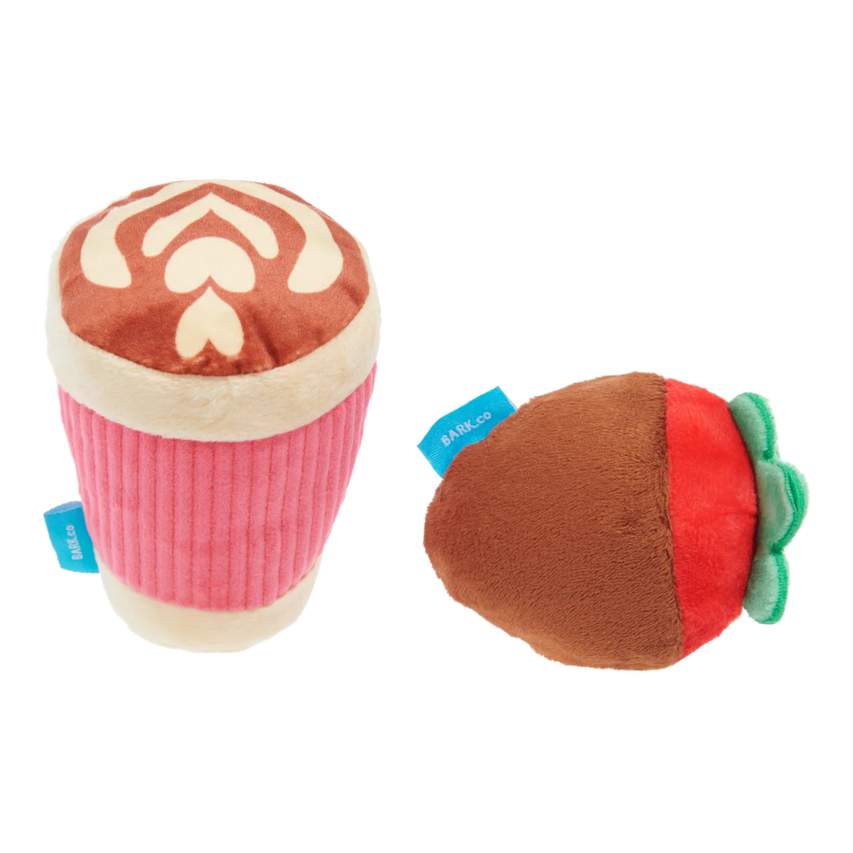 French Kiss Coffee Kit Plush Multi-Part Dog Toy - Image 5