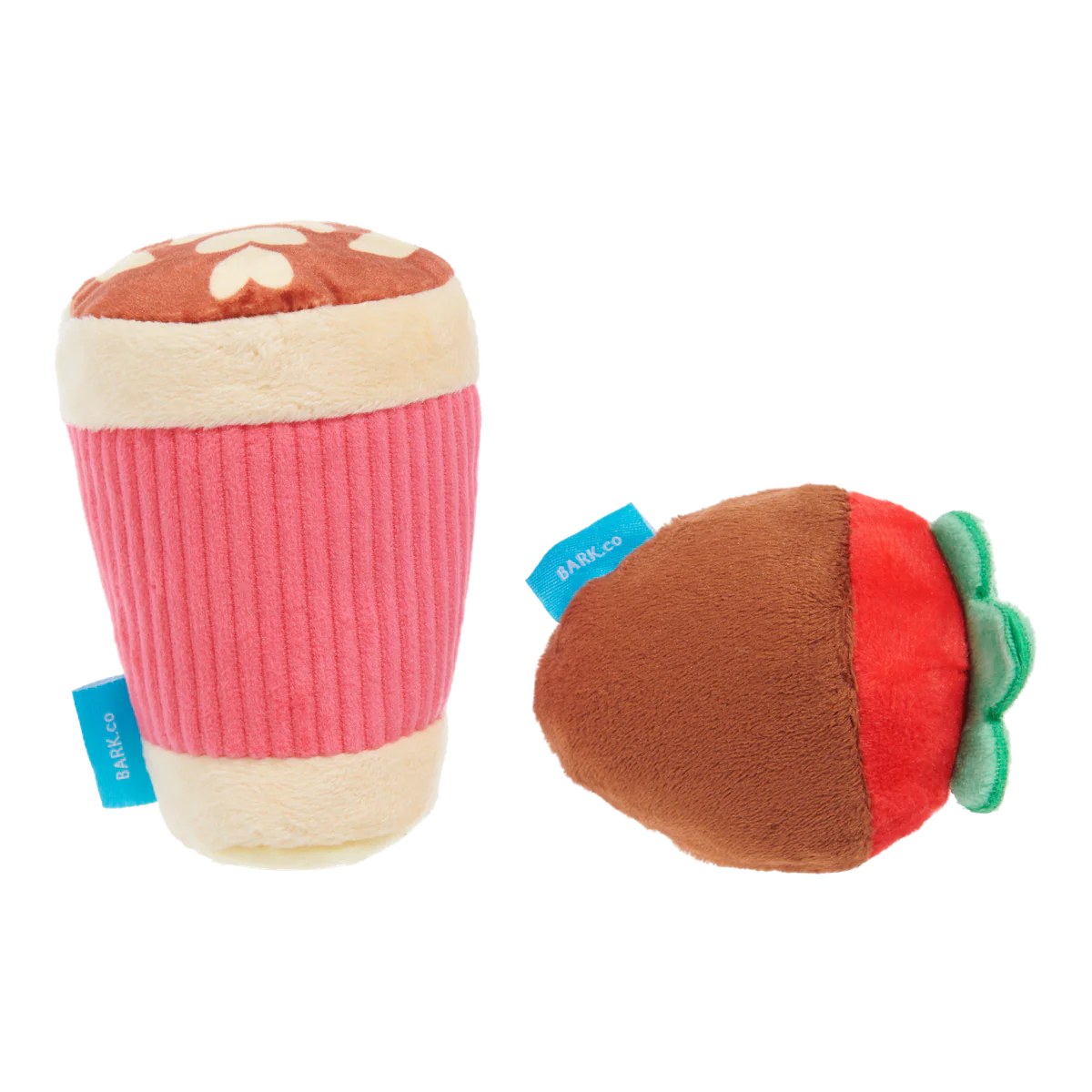 French Kiss Coffee Kit Plush Multi-Part Dog Toy - Image 6