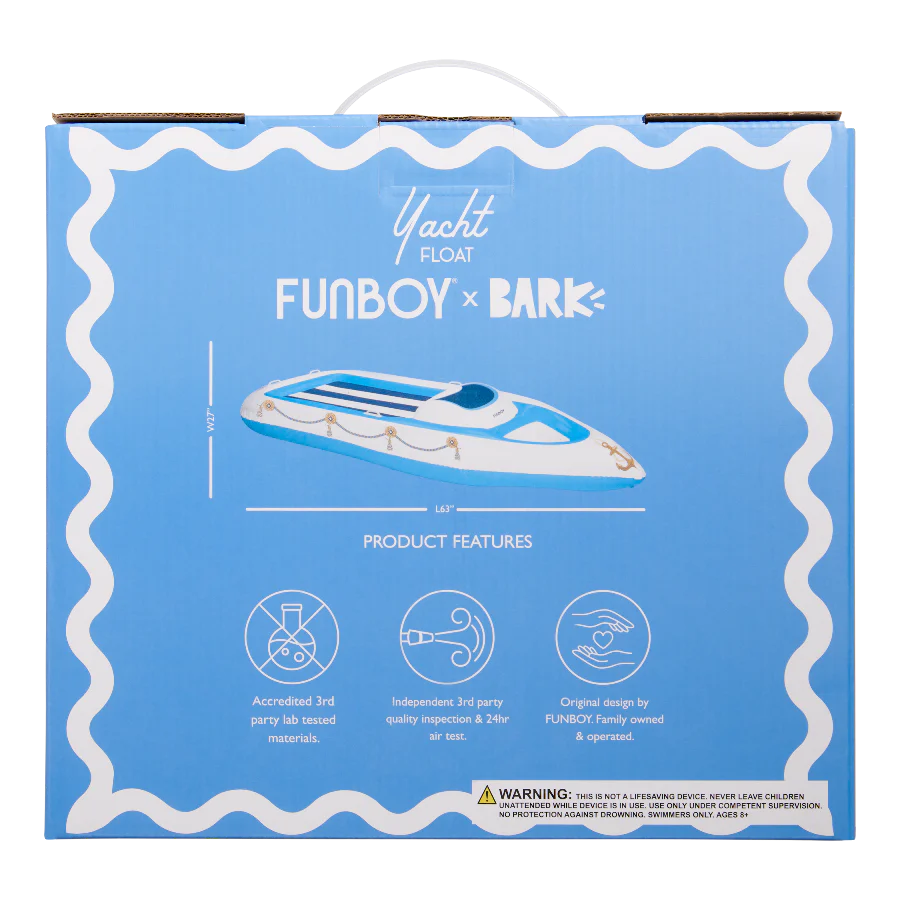 Funboy x BARK Dog Yacht Pool Float - Image 5