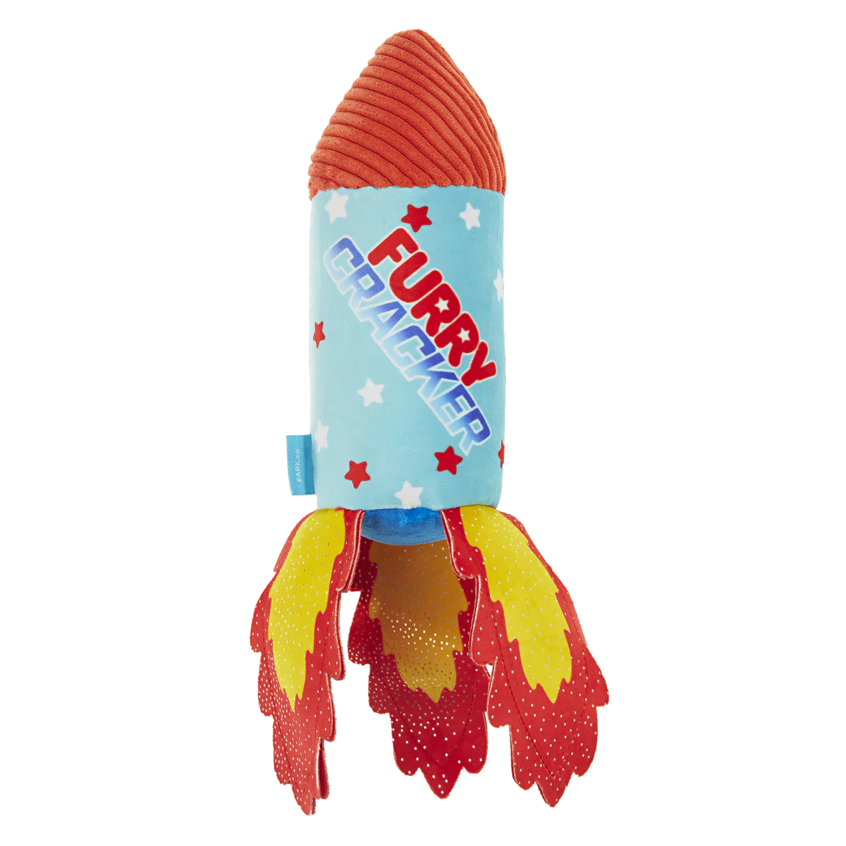 Furry Cracker Plush Tug Dog Toy - Image 4