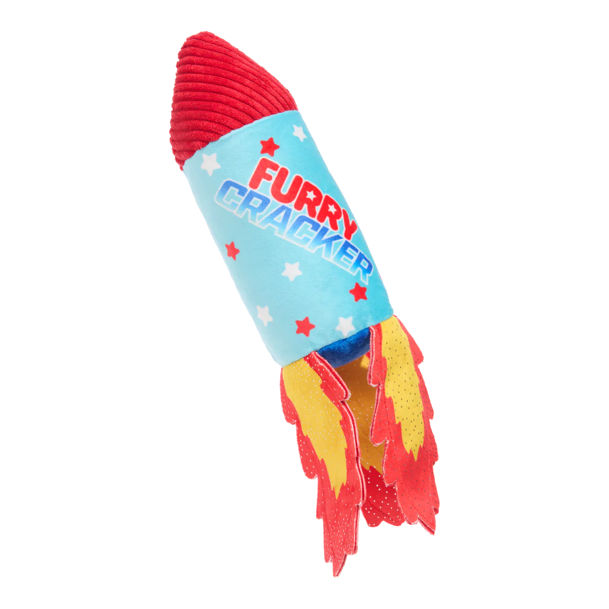 Furry Cracker Plush Tug Dog Toy - Image 5