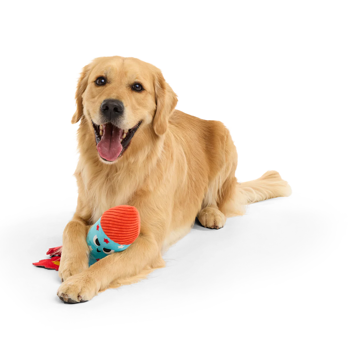 Furry Cracker Plush Tug Dog Toy - Image 6