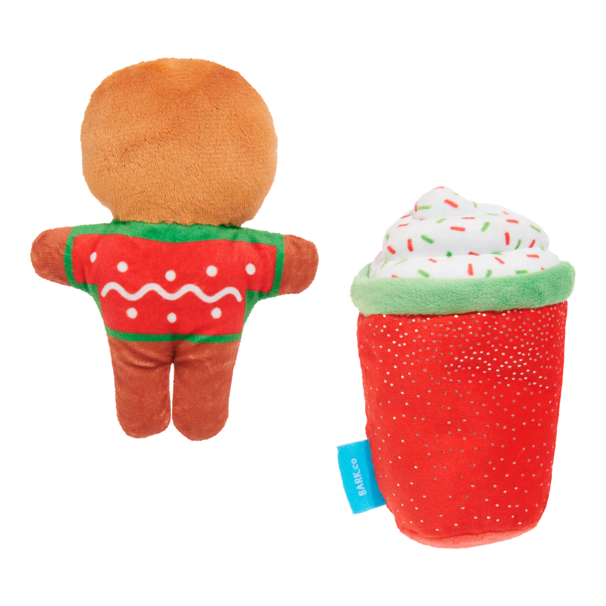 Ginger Brew Crew Plush Multi-Part Dog Toy - Image 3