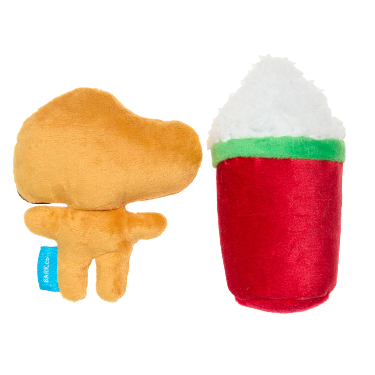 Gingersnoop Latte Multi Part Plush Dog Toy - Image 5