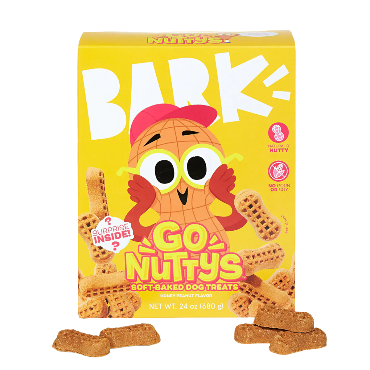Go Nutty's™ Peanut Cereal Dog Treats, 24 oz - Image 7