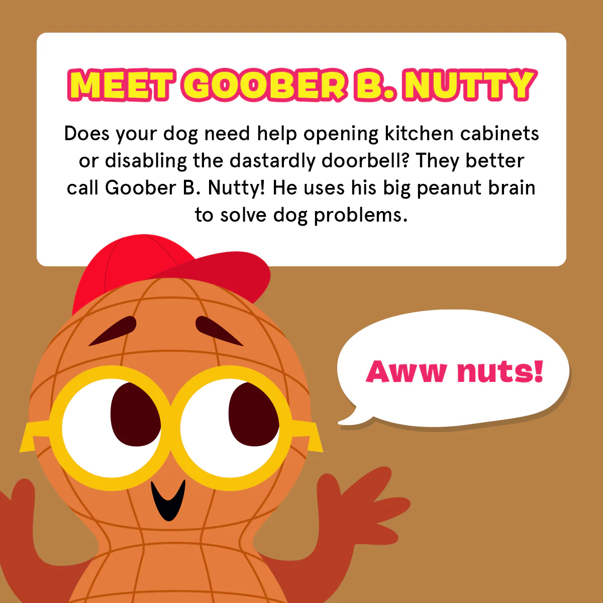 Go Nutty's™ Peanut Soft & Chewy Dog Treats, 10 oz - Image 3