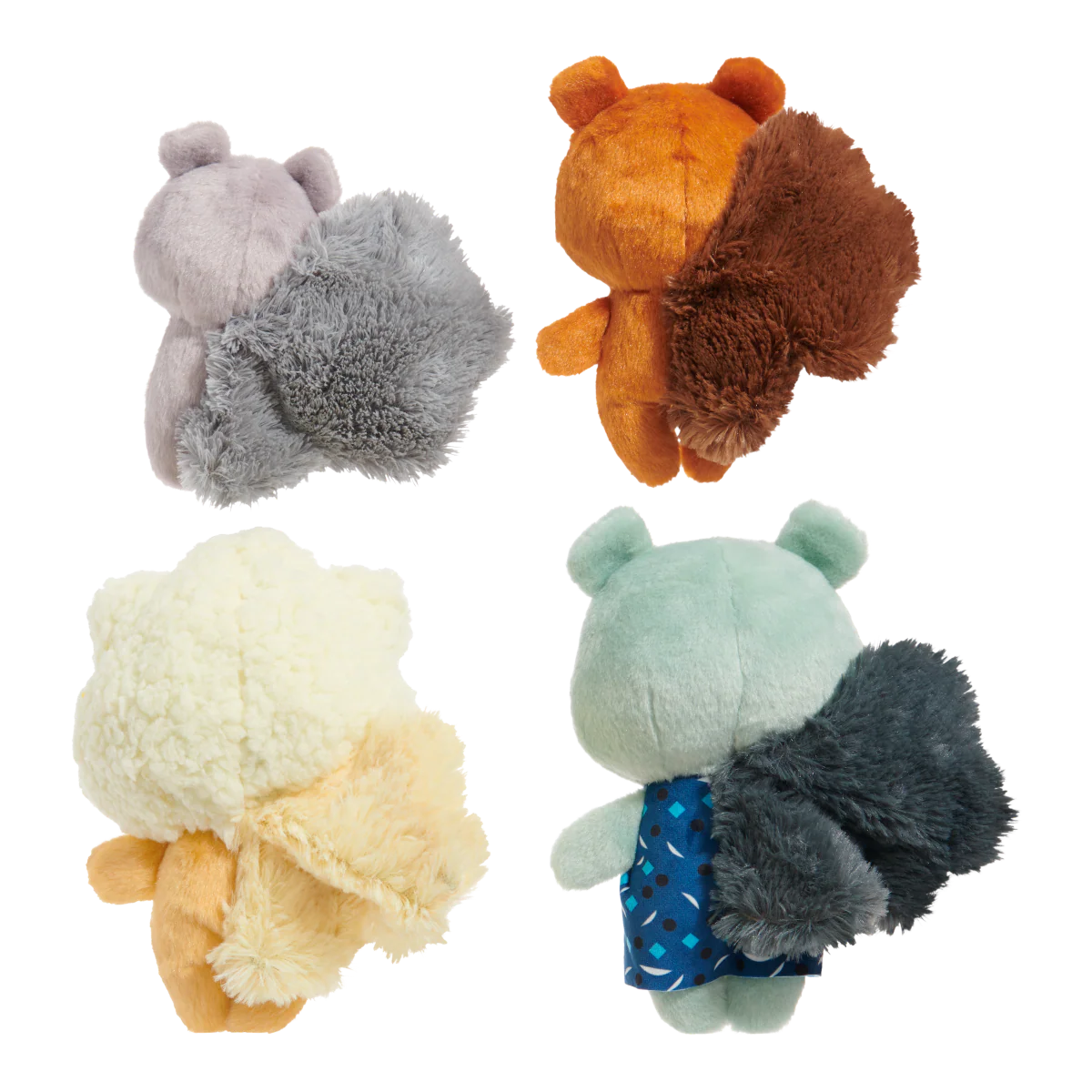 Golden Squirrels Plush Multi-Part Dog Toy - Image 7