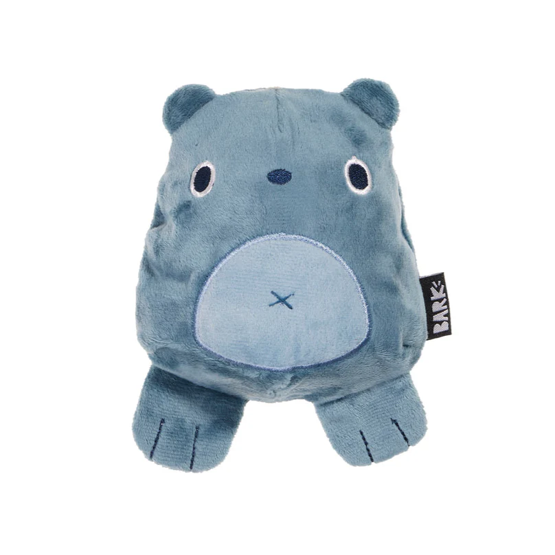 Grey Bear Hugger Durable Super Chewer 2-in-1 Rip and Reveal Dog Toy - Image 3