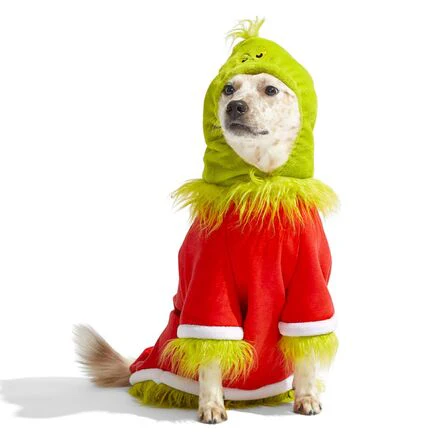 Grouchy Slouchy Grinch Costume & Toy Bundle - Image 6