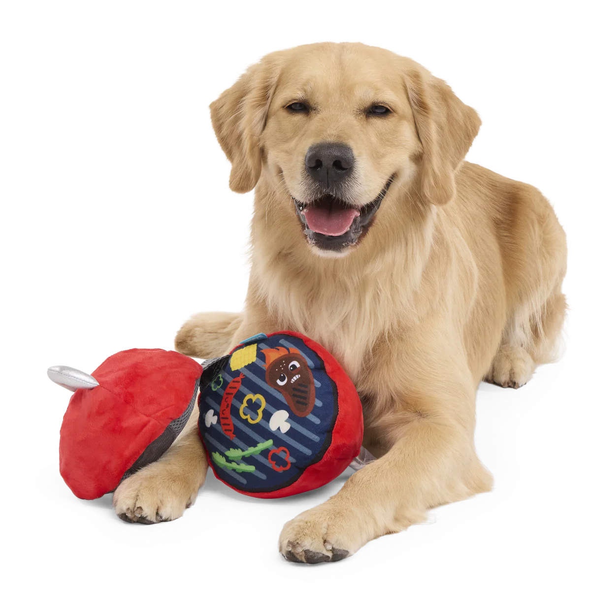 Grrrrill Master Plush Tug Dog Toy - Image 2