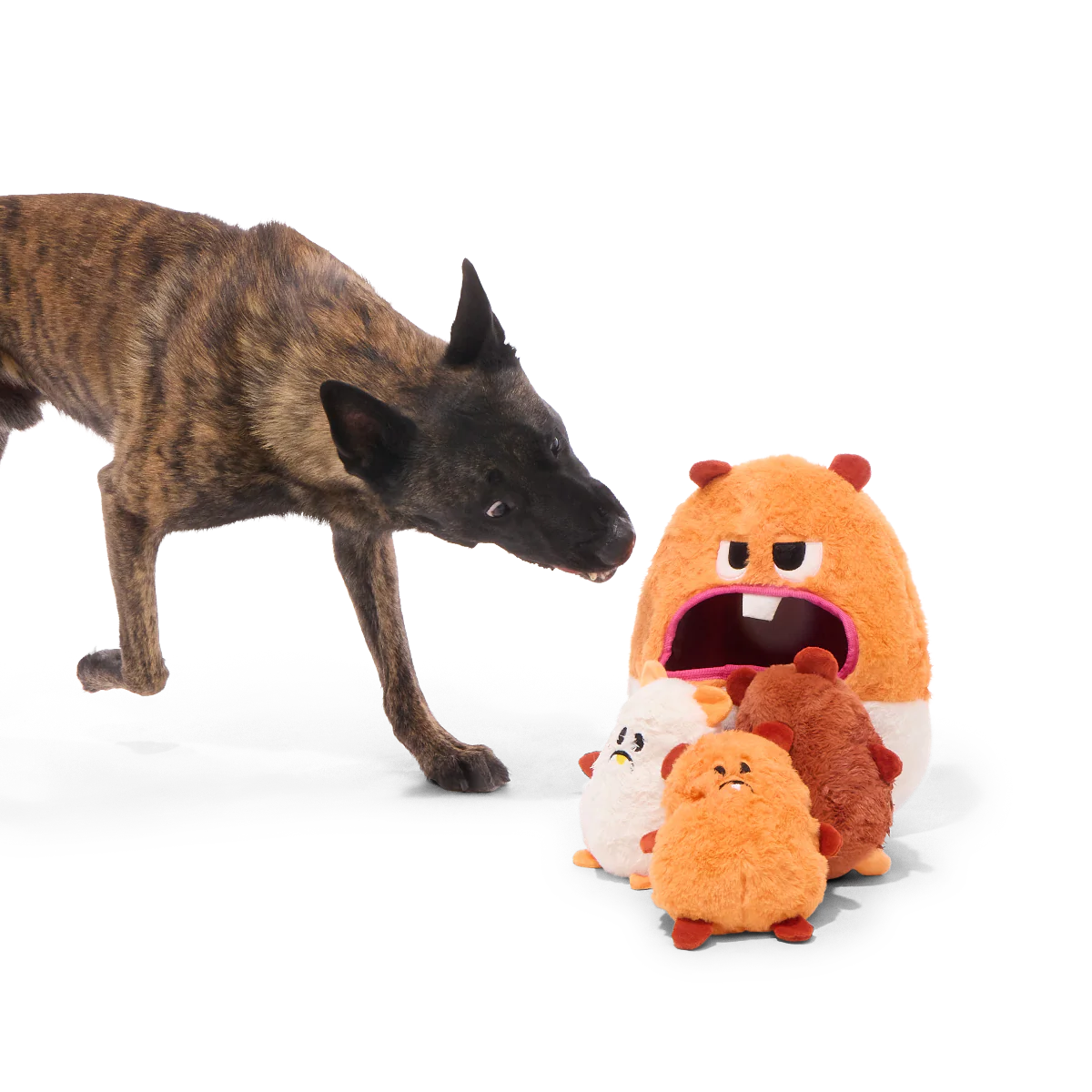 Hannibal Hamster Plush Extra-Large Multi-Part Dog Toy - Image 6