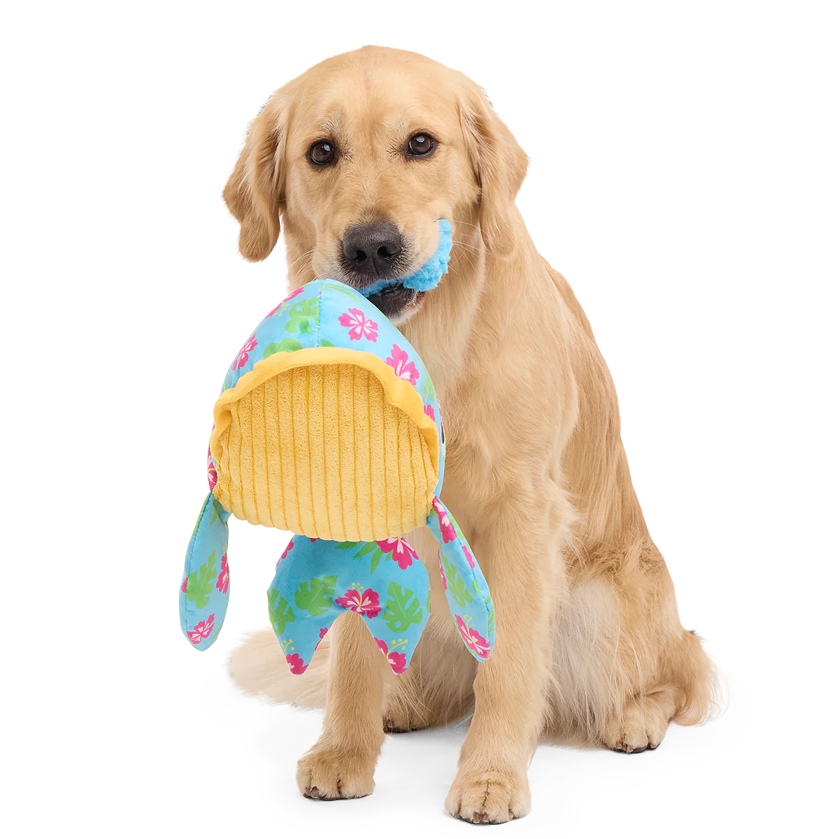 Hawaiian Humpbark Whale Plush Tug + Extra-Large Dog Toy - Image 3