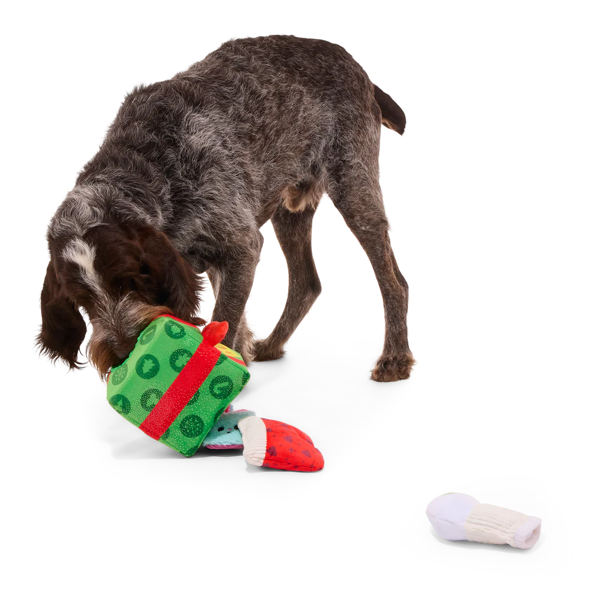 Holly Day's Presents Plush Extra-Large + Multi-Part + Enrichment Dog Toy - Image 4