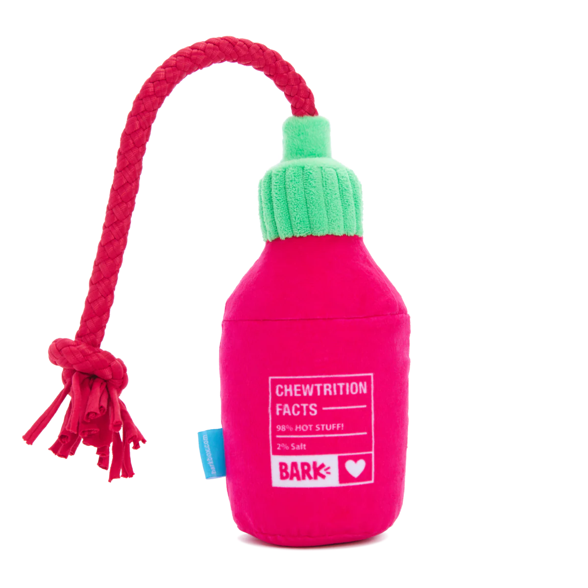Hot Stuff Plush Tug Dog Toy - Image 7