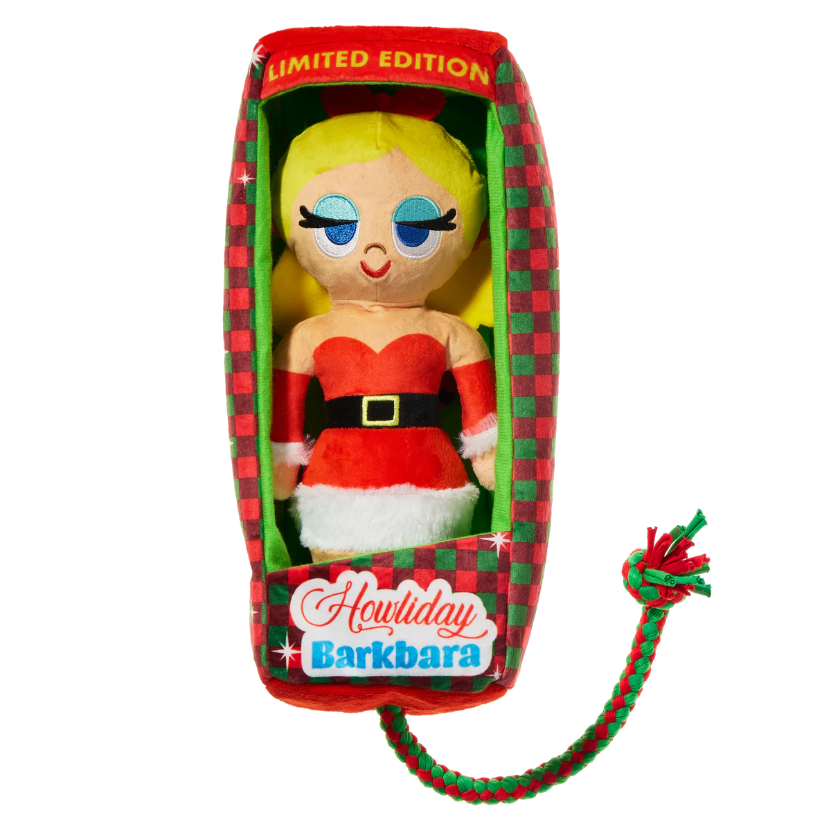 Howliday Barkbara Doll Plush Tug + XXL Dog Toy - Image 3