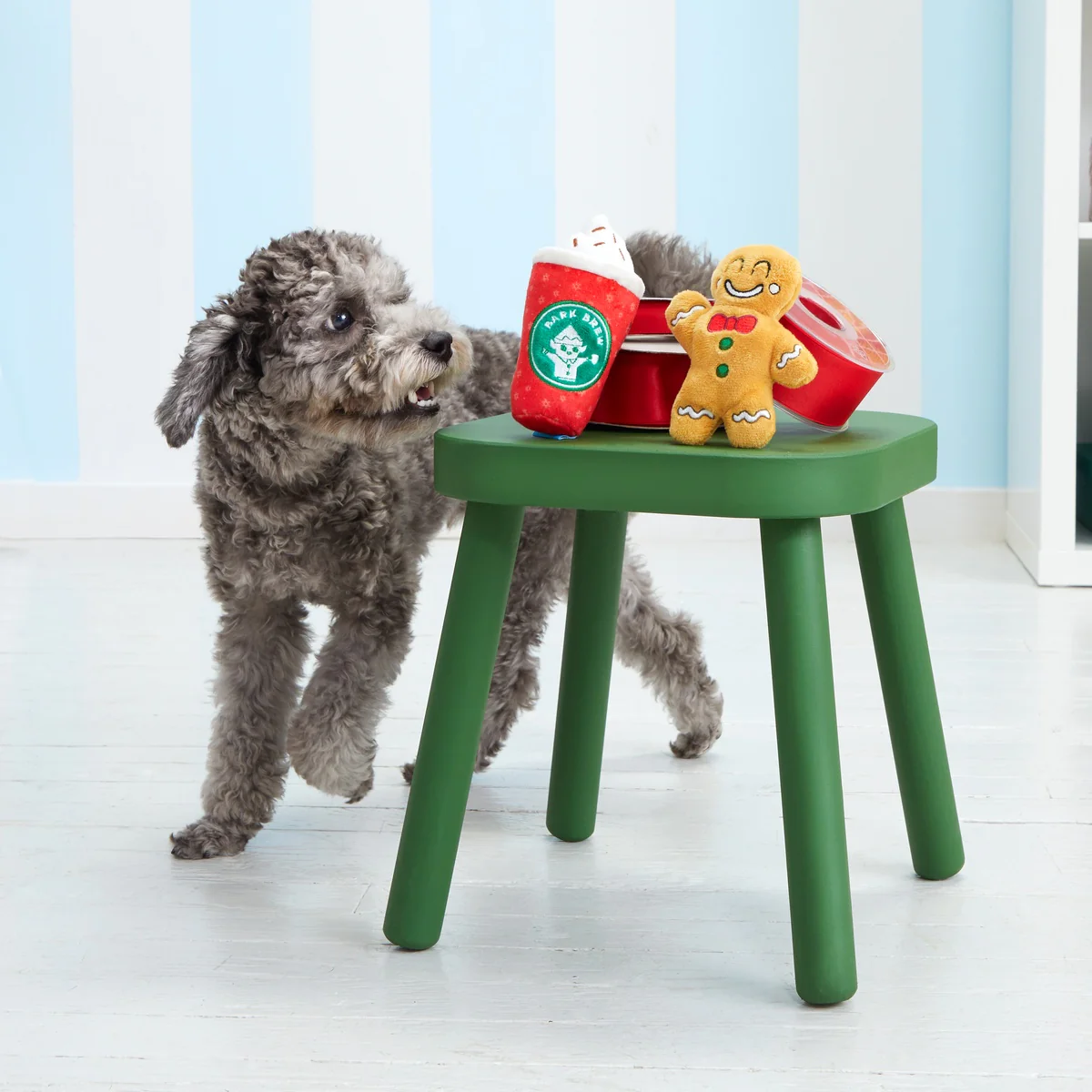 Jitterbread Man Plush Multi-Part Dog Toy - Image 3