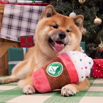 Jumbo Jingle Latte Plush Extra-Large Dog Toy - Image 2