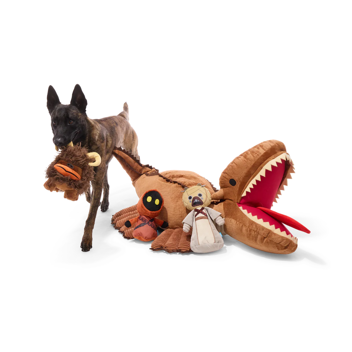 Krayt Dragon™ Plush XXXL Multi-Part + Enrichment Dog Toy - Image 2
