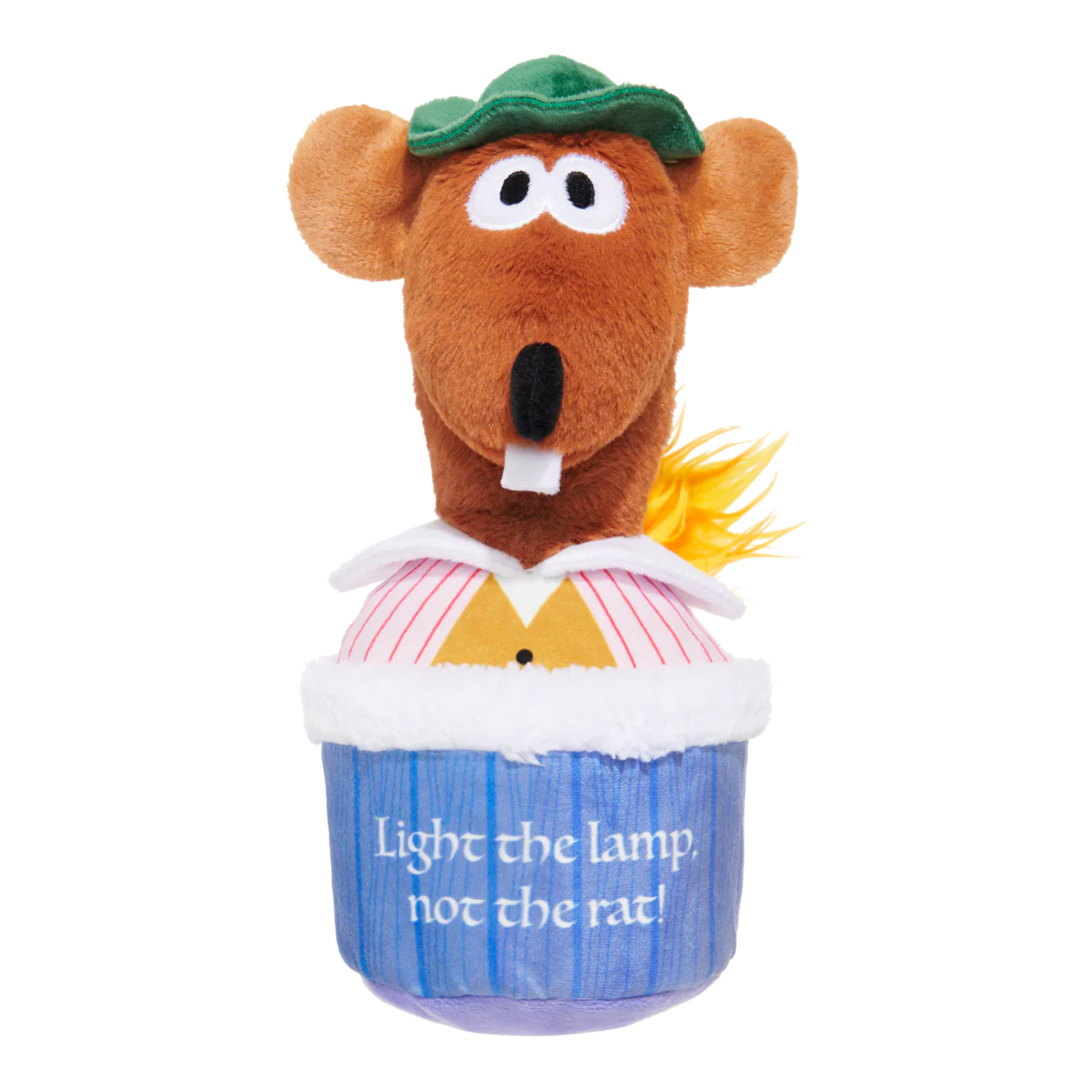 Lamplighter Rizzo the Rat Plush Multi-Part Dog Toy - Image 2