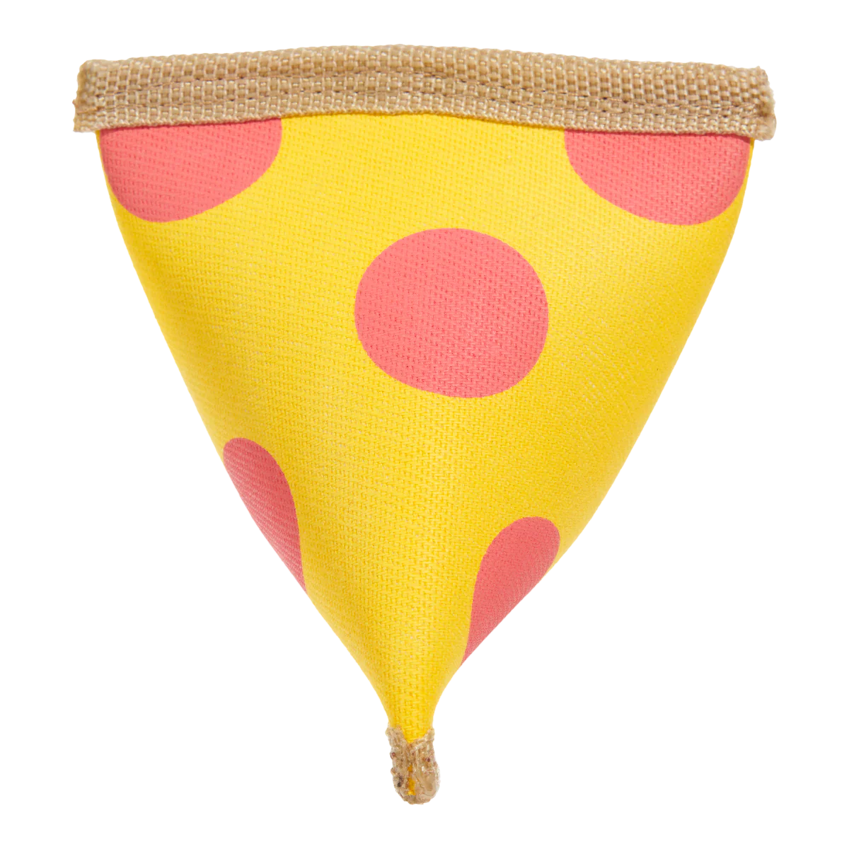Lil Squeaker's Pizza Super Chewer Durable 2-in-1 Fetch Dog Toy - Image 7