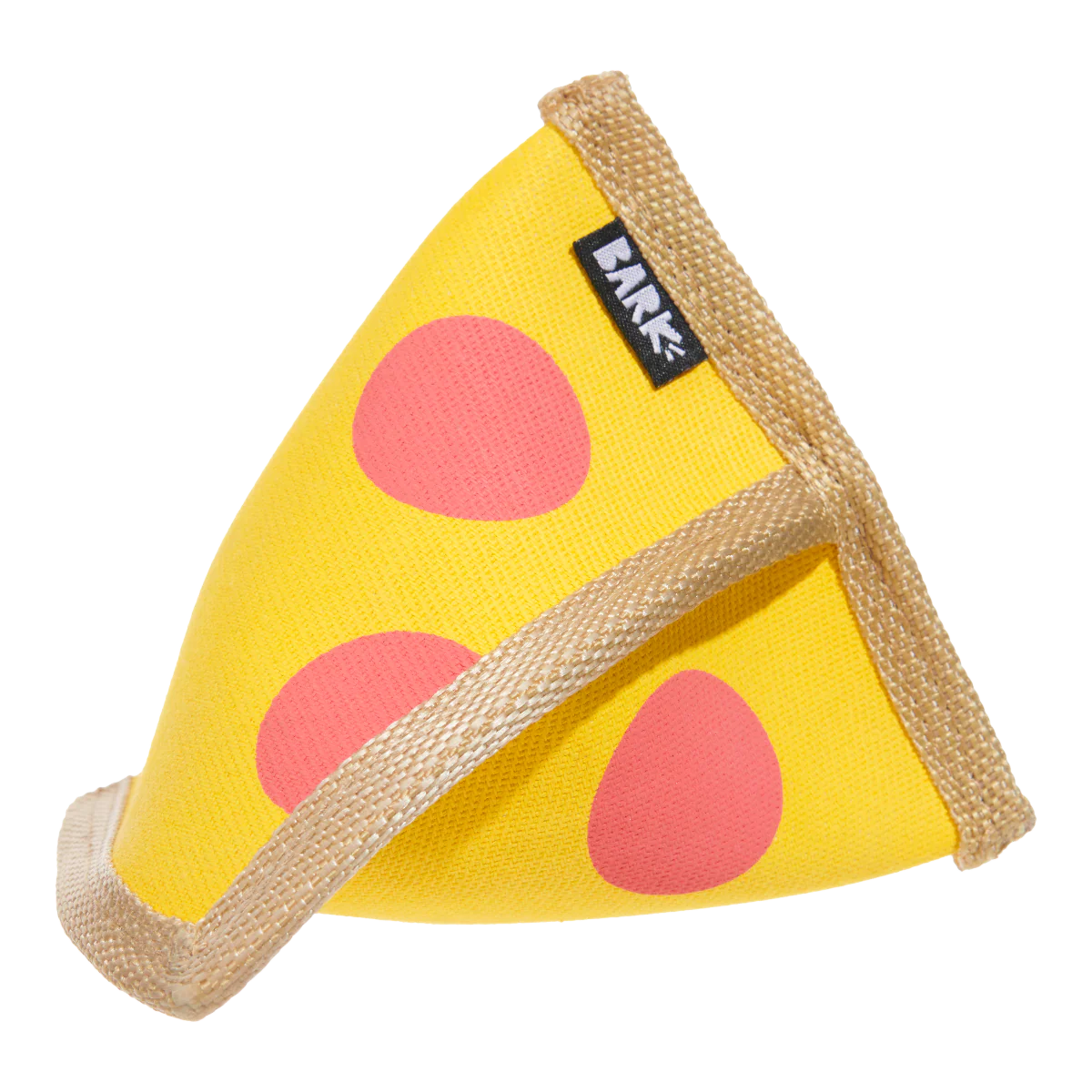 Lil Squeaker's Pizza Super Chewer Durable 2-in-1 Fetch Dog Toy - Image 8