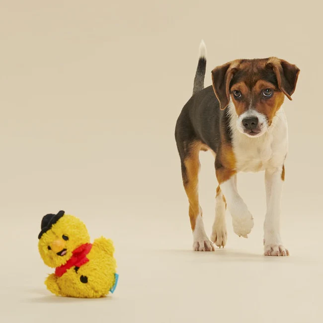 Mark the Yellow Snowman Plush Dog Toy - Image 5