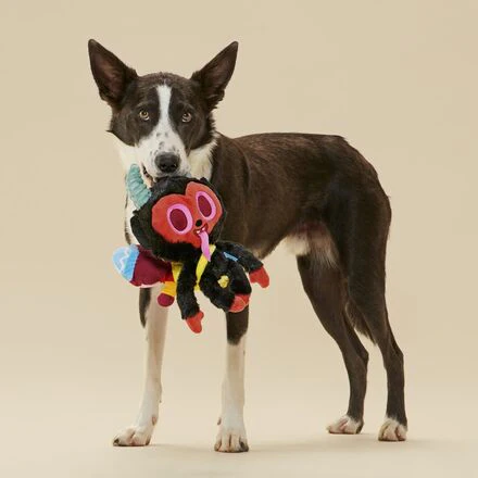 Merry Krampus Plush Tug Dog Toy - Image 6