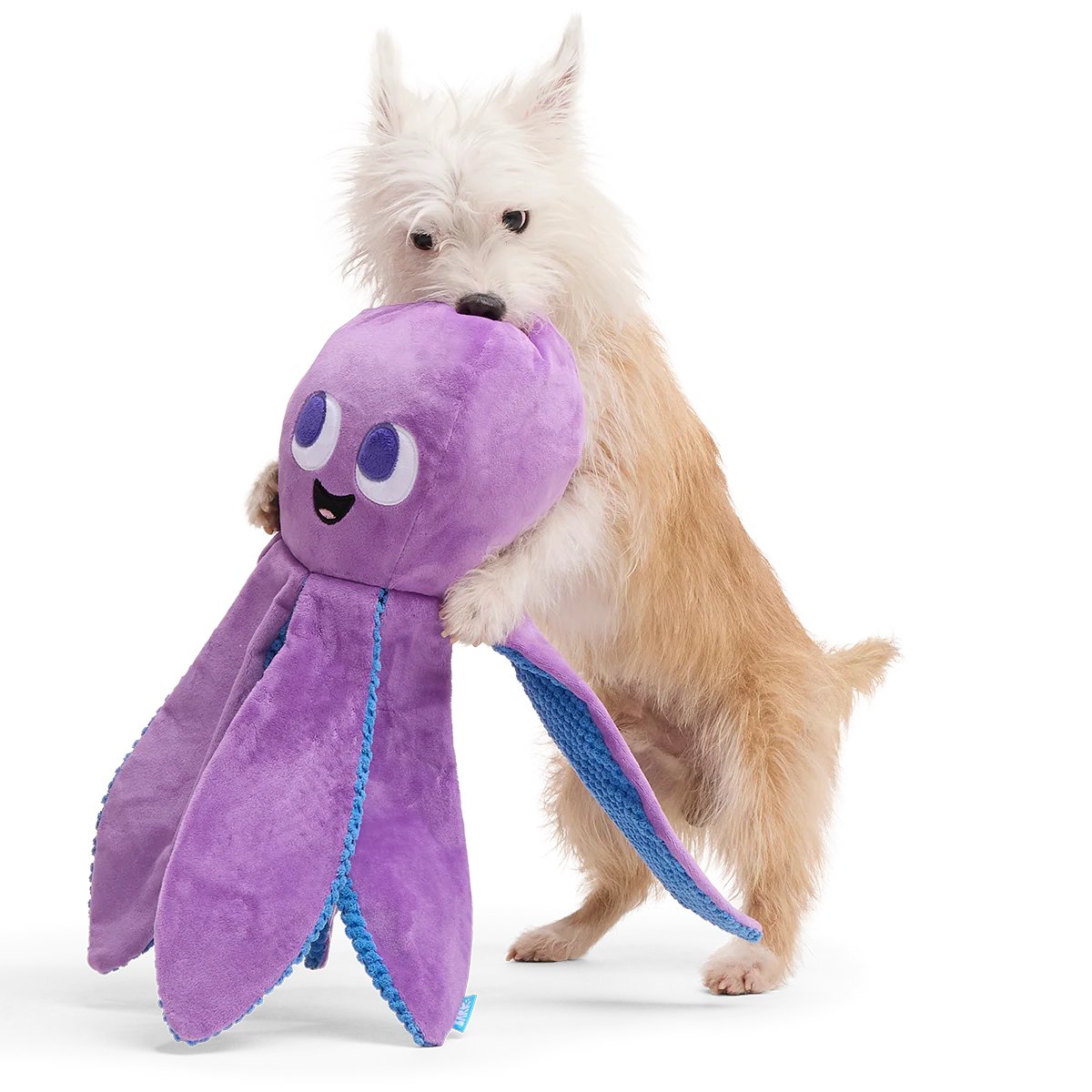 Mondo Ollie the Octopus Plush Tug + Extra-Large Dog Toy - Image 3