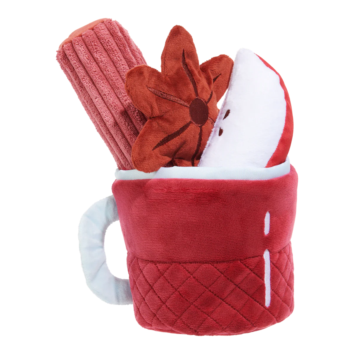 Mulled Wine Plush Tug Dog Toy - Image 4