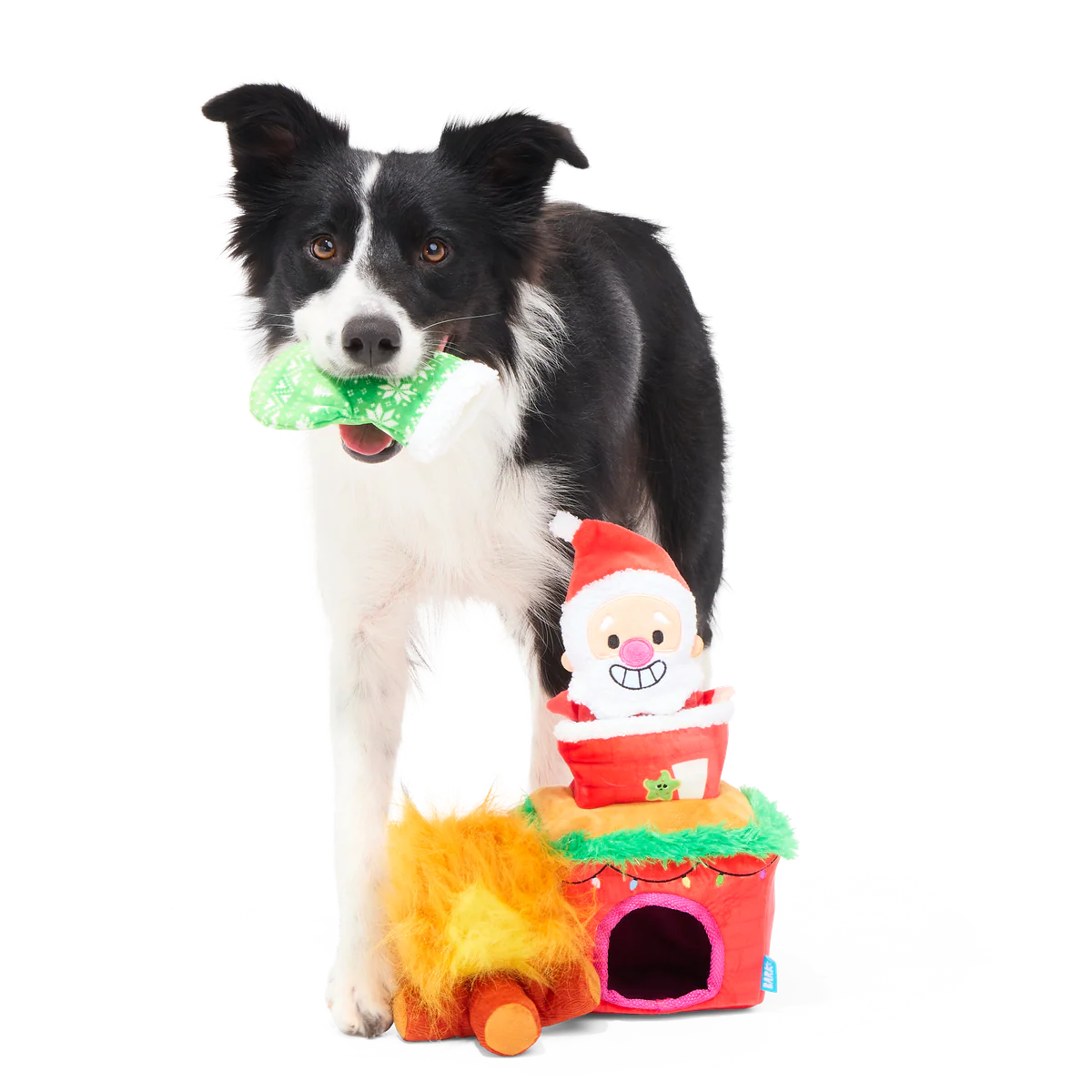 Mutts Be Santa Plush Extra-Large Enrichment + Multi-Part Dog Toy - Image 5