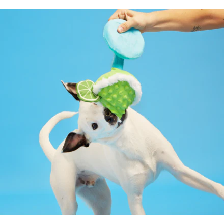 Muy Squeaky Margarita Plush Tug Dog Toy - Image 3