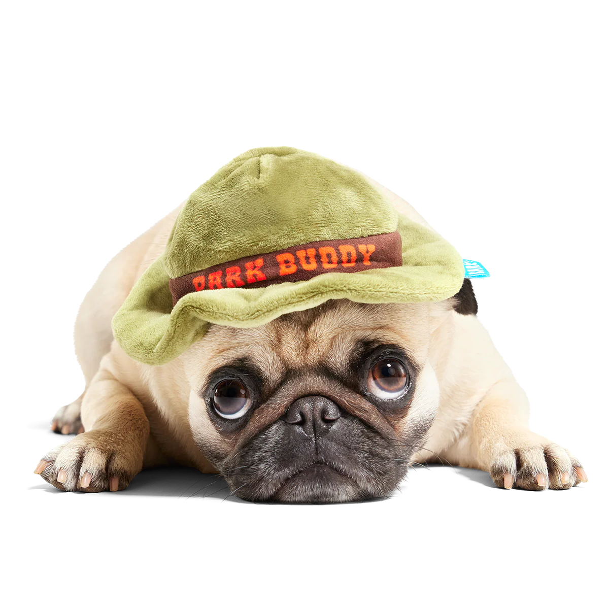 Park Buddy Hat Plush Wearable Dog Toy - Image 3