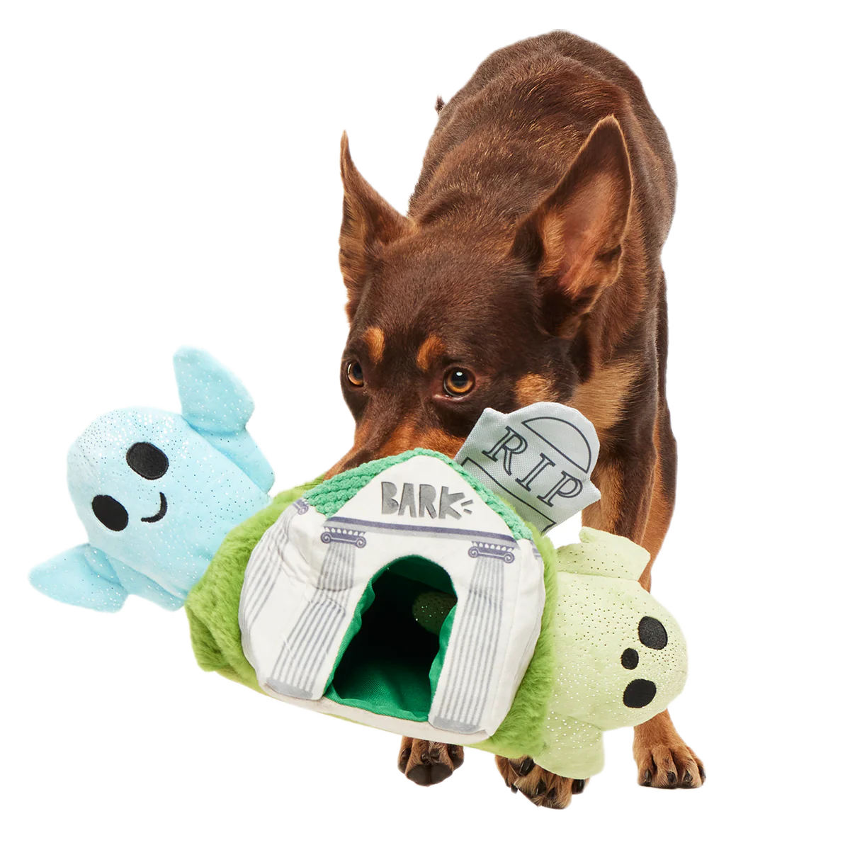 Now You See 'Em Mausoleum Plush Multi-Part + Enrichment Dog Toy - Image 5