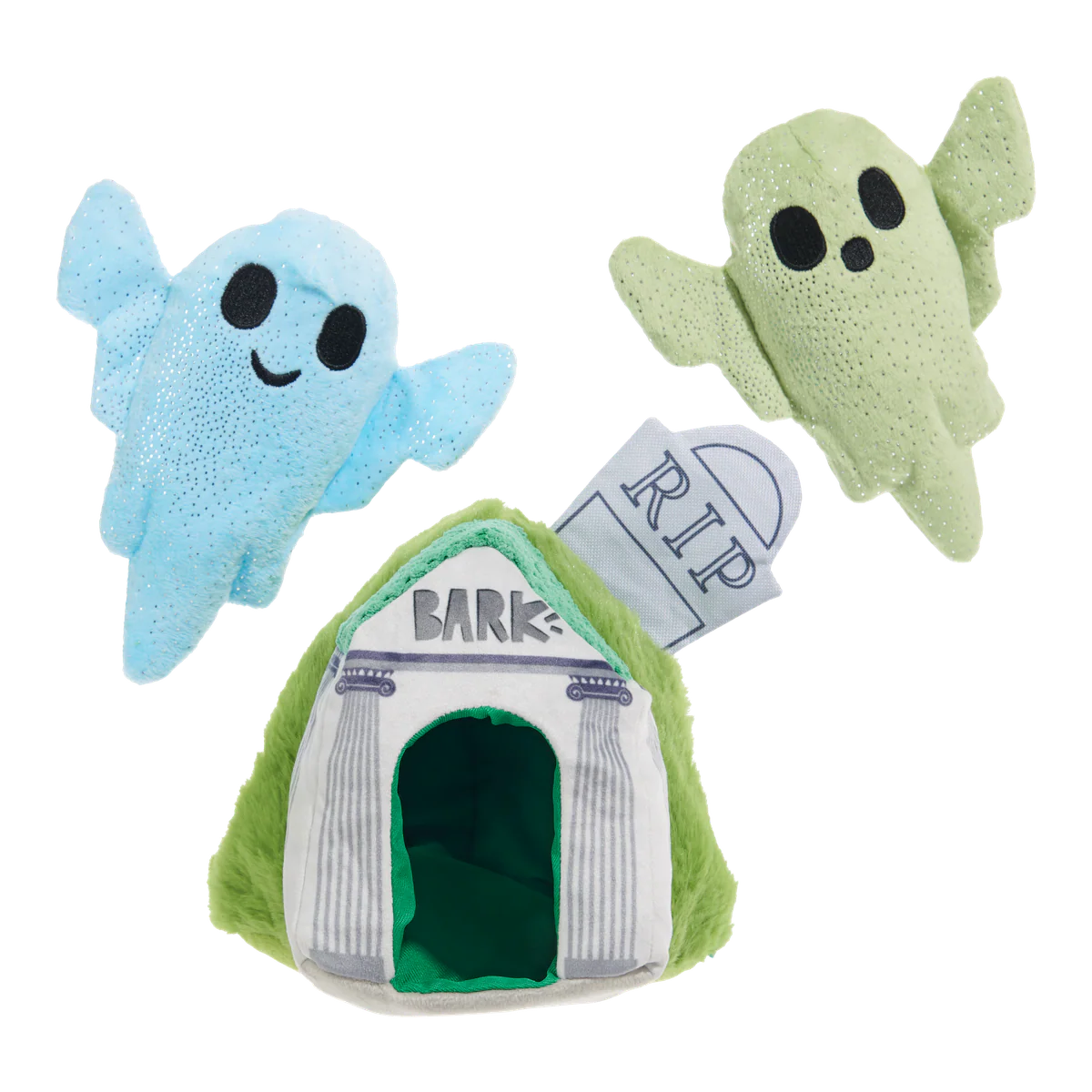 Now You See 'Em Mausoleum Plush Multi-Part + Enrichment Dog Toy - Image 7