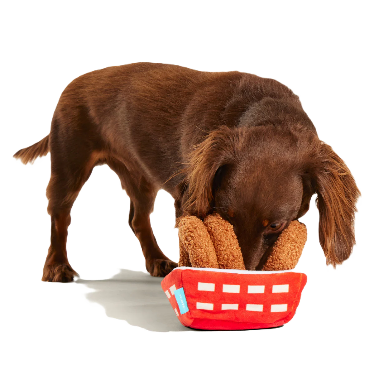 Onion Flings Plush Tug + Enrichment Dog Toy - Image 2