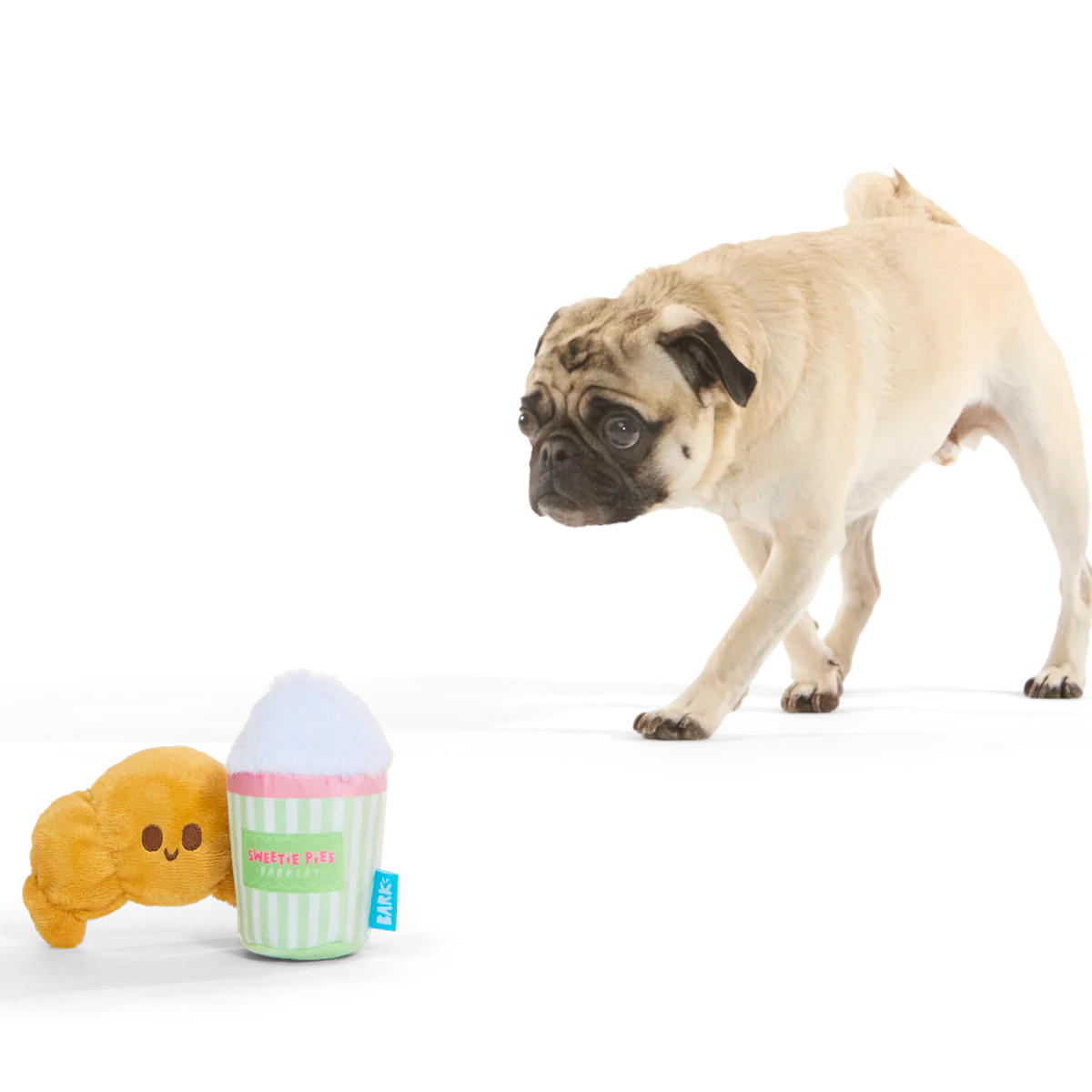 Ooh-la-la-latte Plush Multi-Part Dog Toy - Image 3