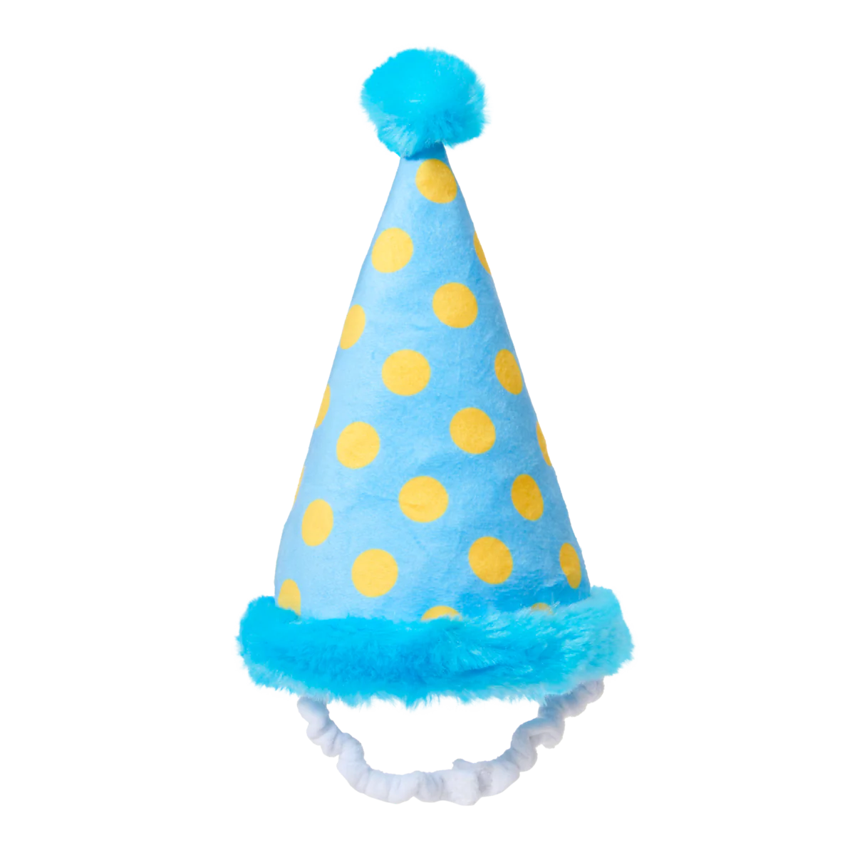 Party Hat Plush Wearable Dog Toy - Image 2