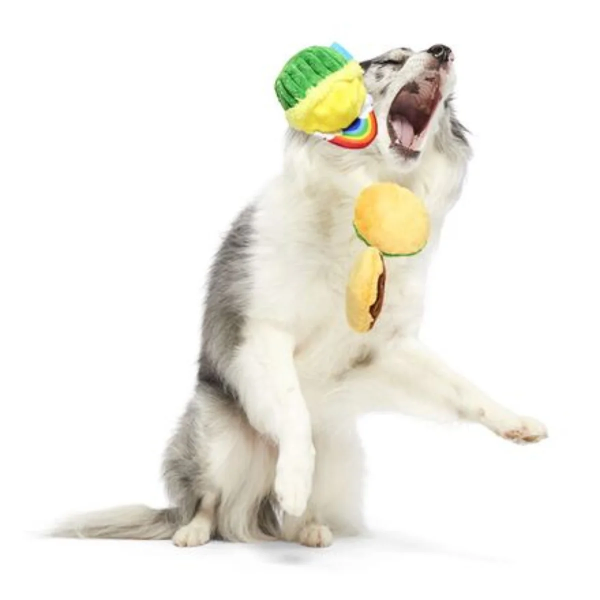 Patty Cakes Plush Multi-Part Dog Toy - Image 4