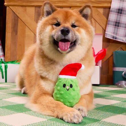 Pickle Claus Plush Tug Dog Toy - Image 2