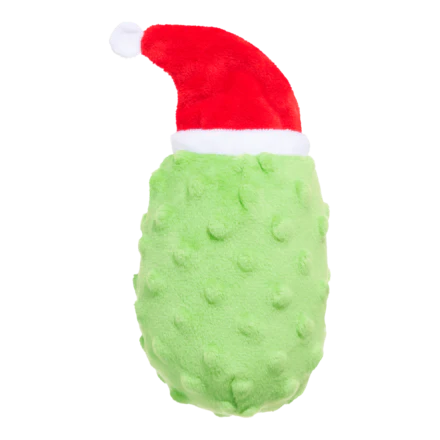 Pickle Claus Plush Tug Dog Toy - Image 3
