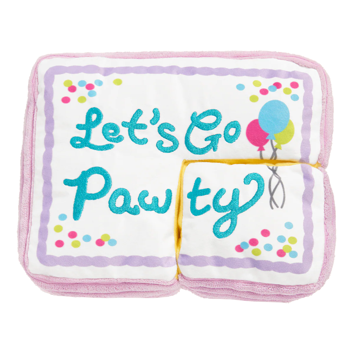 Piece Of Sheet Cake Plush Multi-Part Dog Toy - Image 5
