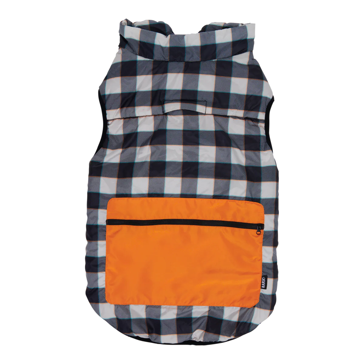 Plaid To The Bone Dog Puffer Vest - Image 3