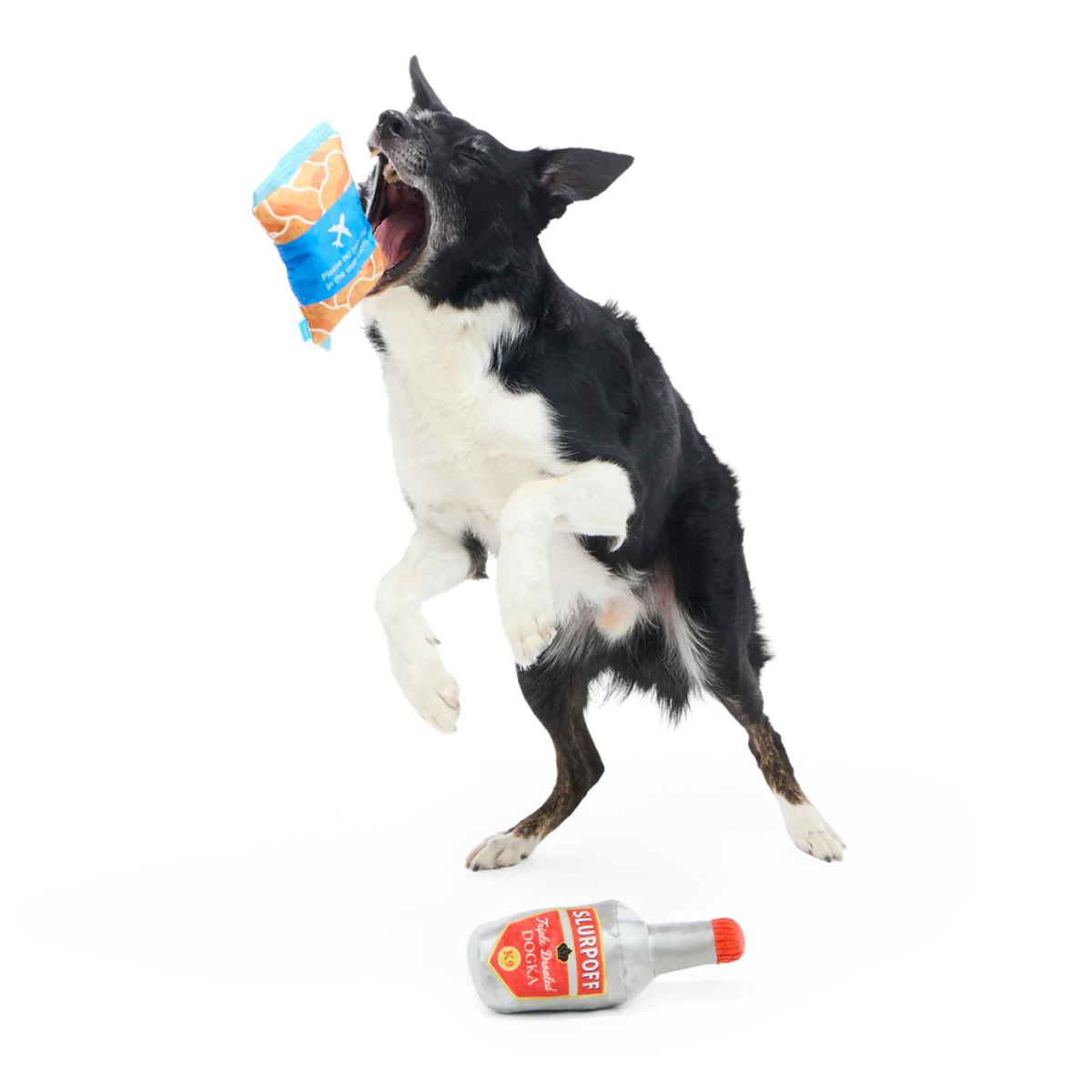 Please Remain Treated Plush Multi-Part Dog Toy - Image 5