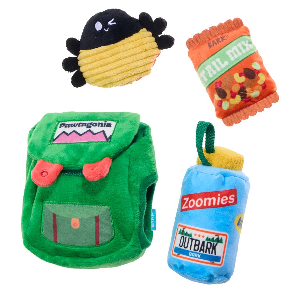 PNW Barkpack Plush Multi-Part + Enrichment Dog Toy - Image 5