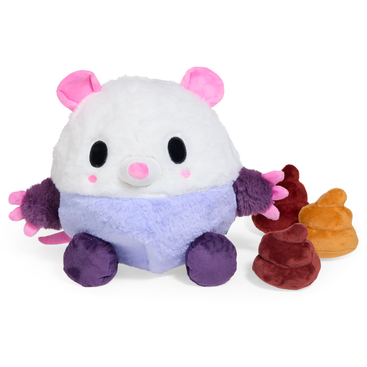 Poopers the Opossum Plush Extra-Large Multi-Part + Enrichment Dog Toy - Image 2