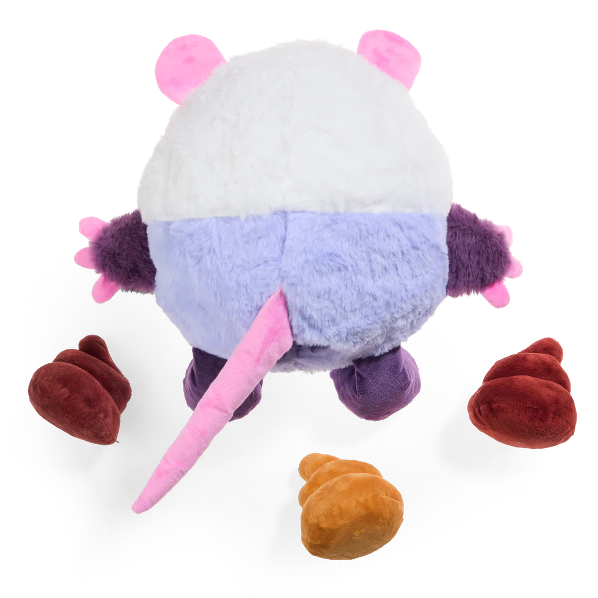 Poopers the Opossum Plush Extra-Large Multi-Part + Enrichment Dog Toy - Image 5