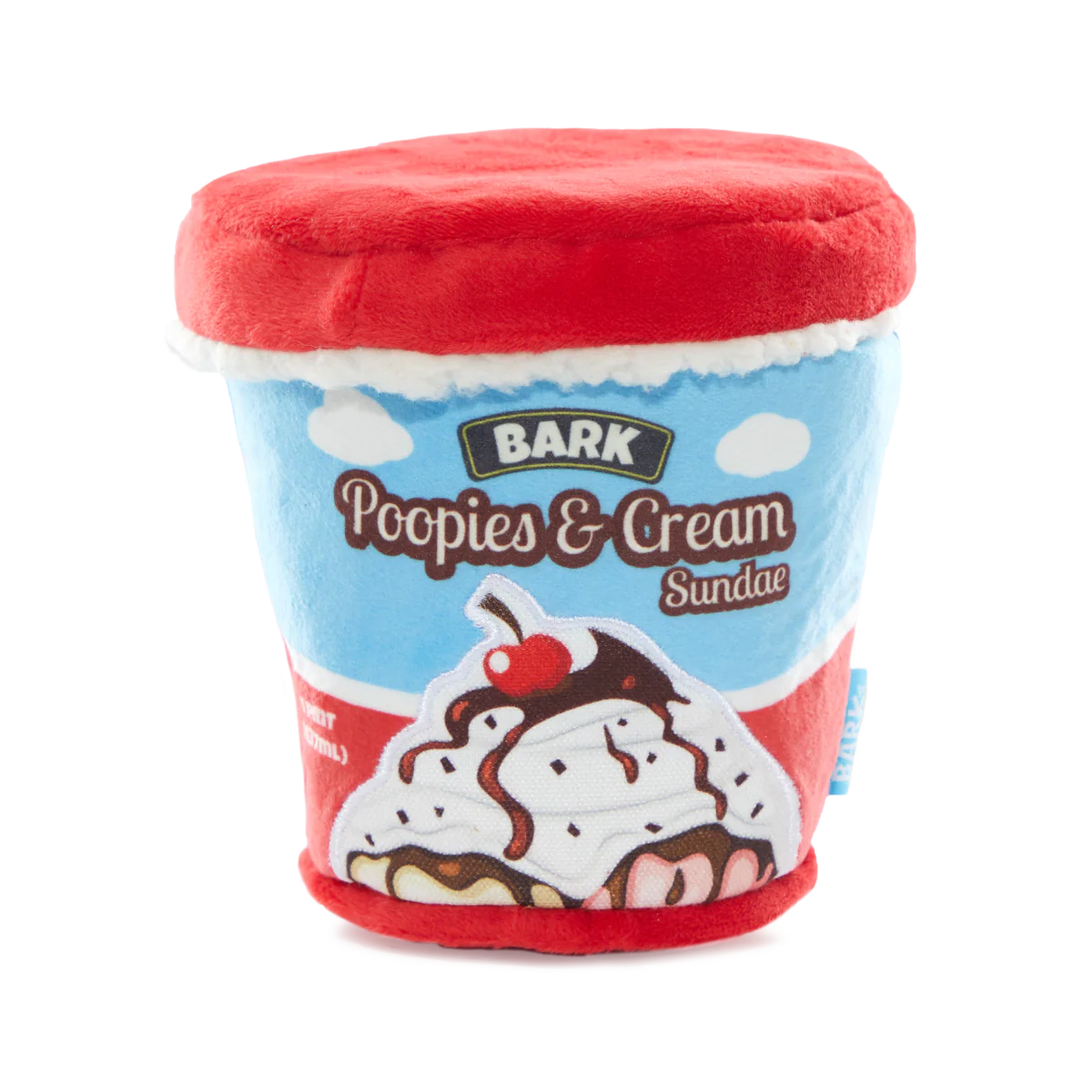Poopies N' Cream Plush Tug + Enrichment Dog Toy - Image 2