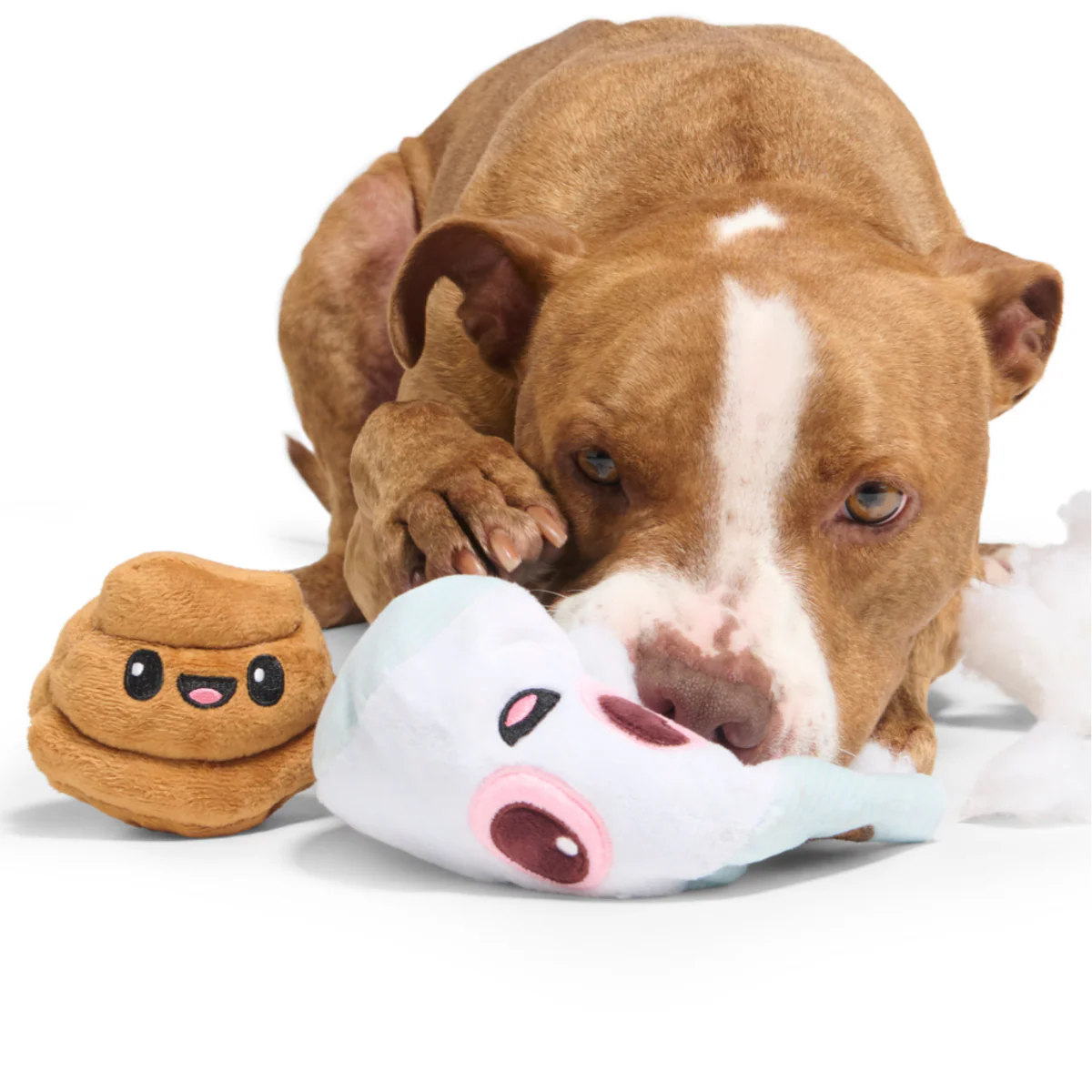 Pottymouth Pete Plush 2-in-1 Rip and Reveal Dog Toy - Image 5
